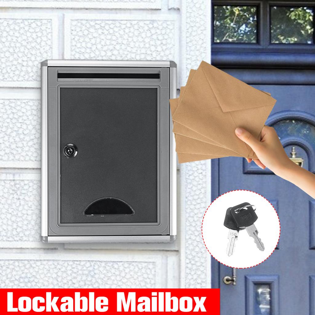 Aluminum is used in many products, from pots and pans to light bulbs and power lines. Buy Aluminum Mail Letter Post Storage Box Outdoor Lockable Mailbox Wall Mount Attractive Metal Alloy Money Coin Spare Change Postbox Money Box At Affordable Prices Free Shipping Real Reviews With Photos