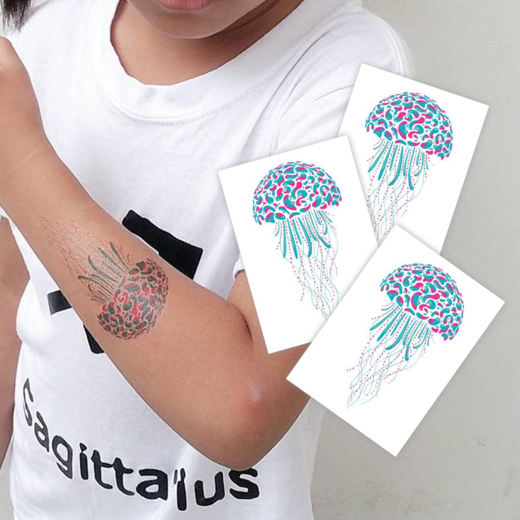Buy Jellyfish And Under The Sea Gift For Aquatic Animals Lovers Medusa Kids Tattoos At Affordable Prices — Free Shipping, Real Reviews With Photos — Joom 1024_x_1024_jpg