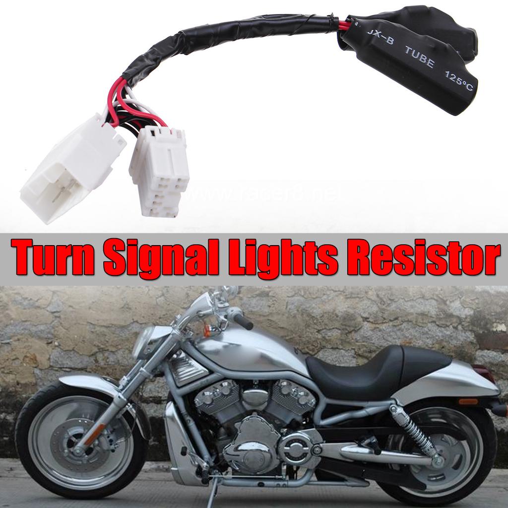 For Equalizer Harley Dynas Led Load Blinker Turn Signal Lights Resistor