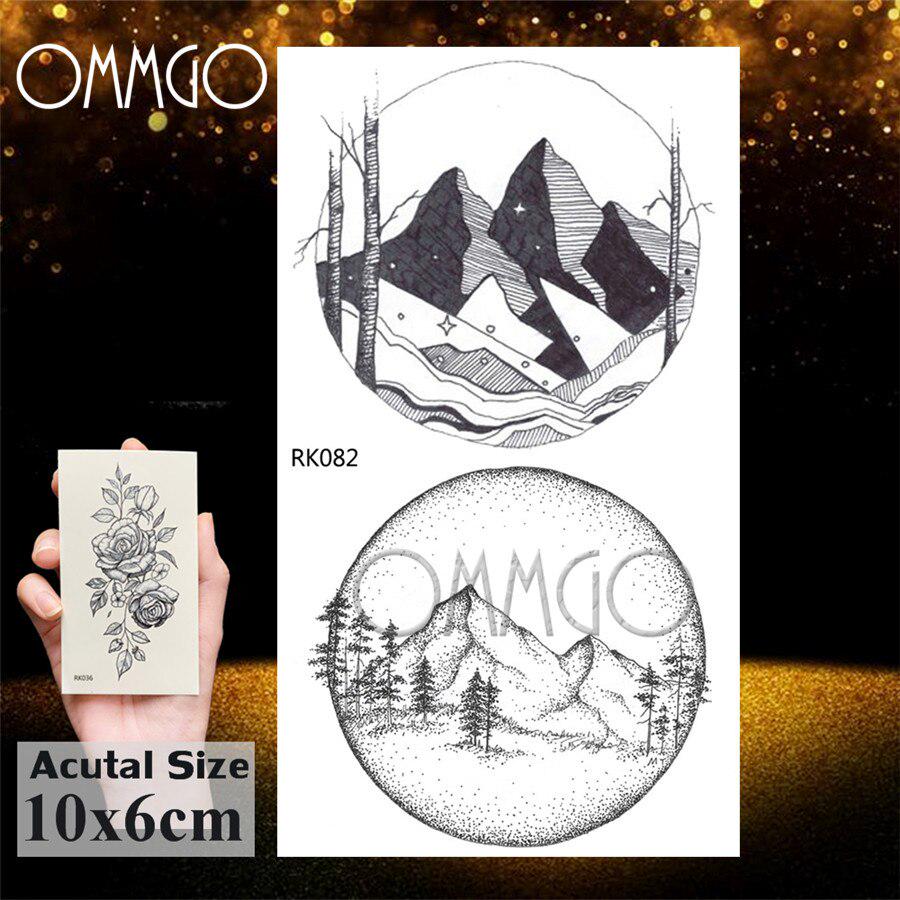 Geometric Mountain Forest Temporary Tattoos Sticker Black Waterproof Fake Tatoos For Women Men Decor Acquista In Modo Economico — Spedizione Gratuita, Recensioni Reali Con Foto — Joom 900_x_900_jpg