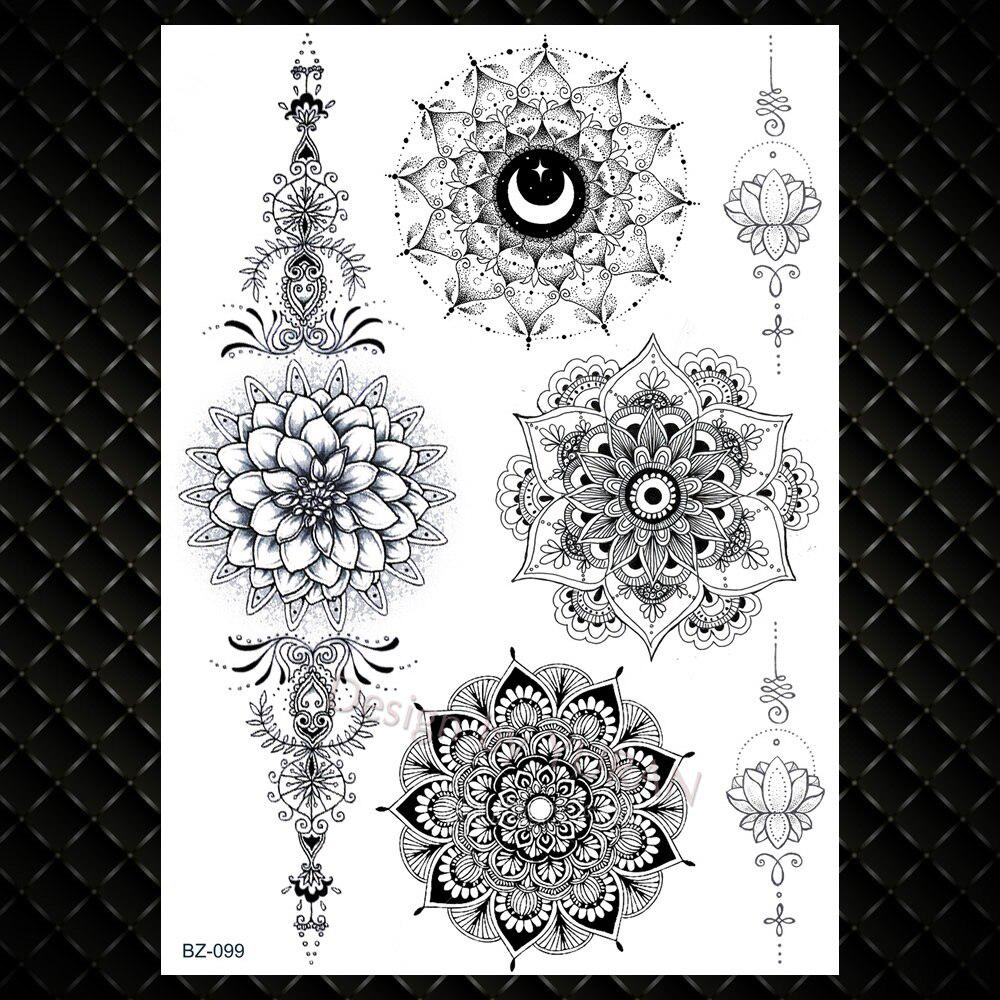 Sexy Dentelle Lotus Pendentifs Tatouages Pour Femmes Blach Henné Body Art Peinture Tatouage Temporaire Tatouage Transfert D'eau Faux Bijoux Bracelet Tatoo Pâte Acheter À Prix Bas — Livraison Gratuite, Avis Réels Avec 1000_x_1000_jpg