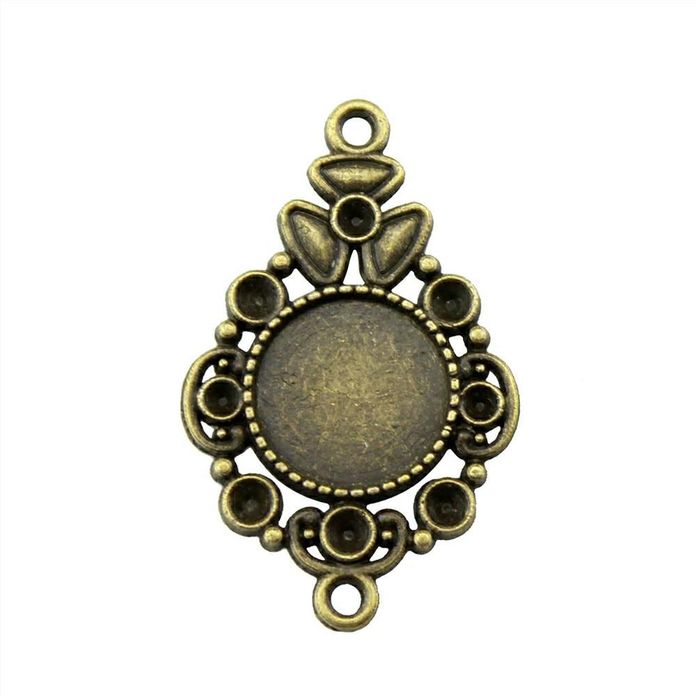 Buy 8 Pieces Cabochon Cameo Base Jewelry Decorative Point Drill Inner Size 12mm Round Necklace Pendant F1230 At Affordable Prices Free Shipping Real Reviews With Photos Joom
