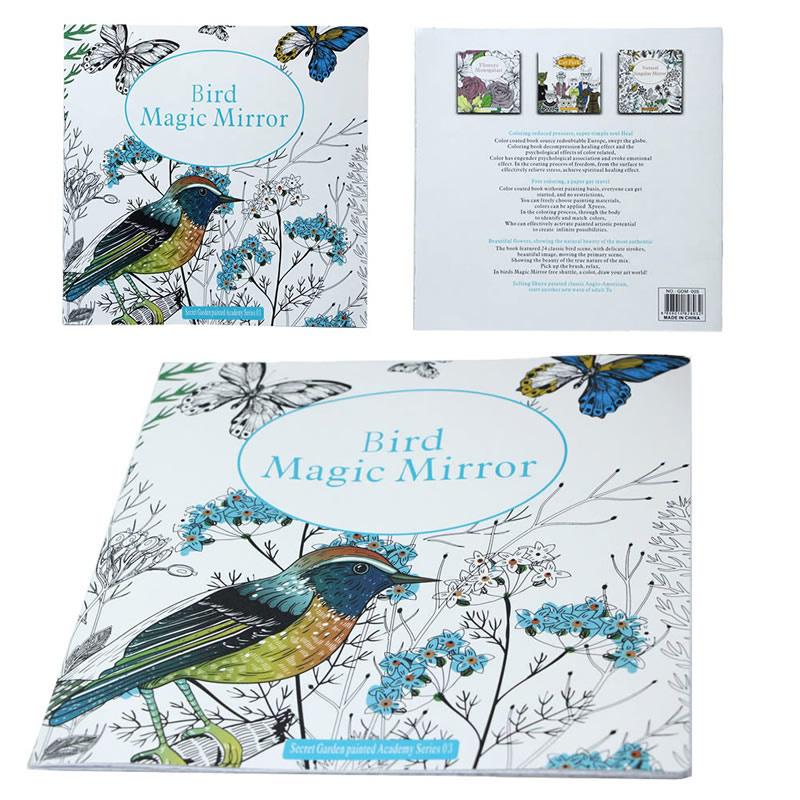 Gardening can be extremely enjoyable for people of all ages and different walks of life. Secret Garden Bird Magic Mirror Children Adults Graffiti Coloring Book Gift Buy At A Low Prices On Joom E Commerce Platform