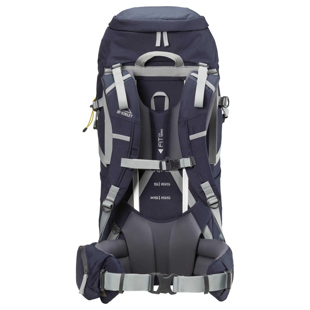 Mckinley yukon 55 + 10 iv uni, sac à dos bleu marine/gris/olive  106016001028 acheter à prix bas — livraison gratuite, avis réels avec des  photos — Joom