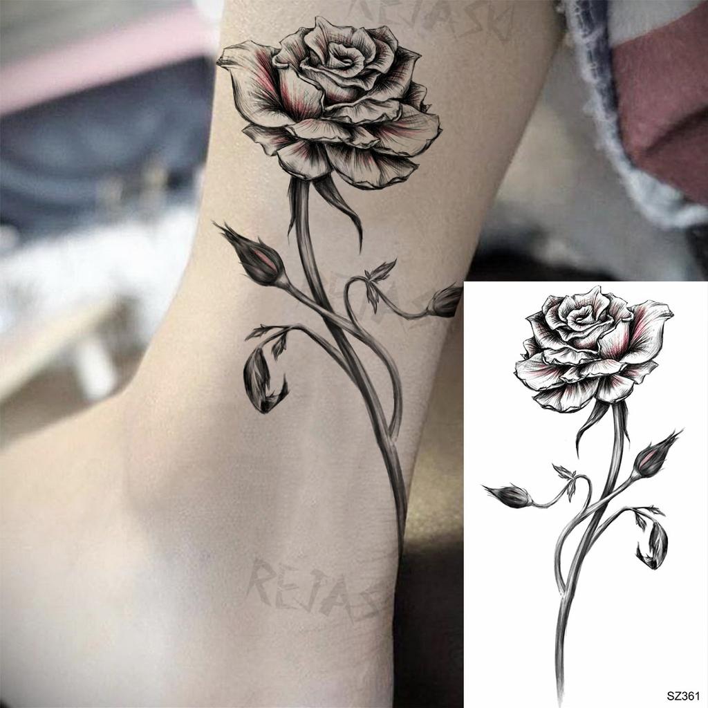 Schwarze Sonnenblume Sexy Temporäre Tattoos Für Frauen Erwachsene Blumenstrauß Rose Schlange Realistische Gefälschte Tätowierung Fuß Handgelenk Wasser Transfer Tatoos Günstig Kaufen — Preis, Kostenlose Lieferung, Echte Bewertungen Mit Fotos — Joom 1024_x_1024_jpg