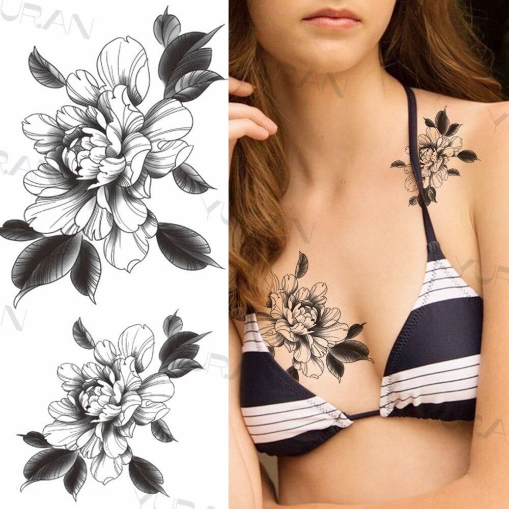 Fai Da Te Realistico Peonia Fiore Tatuaggi Temporanei Per Le Donne Avambraccio Ragazze Adulto Falso Rosa Tatoo Sexy Lily Tulip Tattoo Sticker Acquista In Modo Economico — Spedizione Gratuita, Recensioni Reali Con 1000_x_1000_jpg