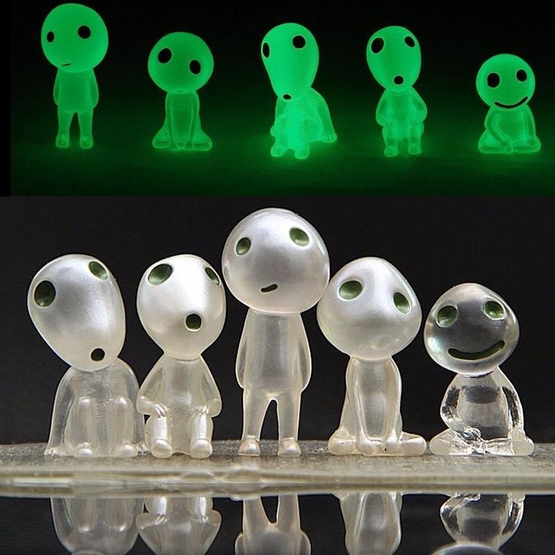 They are a sign that the forest is healthy. Buy 5pcs Set Luminous Anime Princess Mononoke Forest Spirit Elf Kodama Glow In Dark Unique At Affordable Prices Free Shipping Real Reviews With Photos Joom