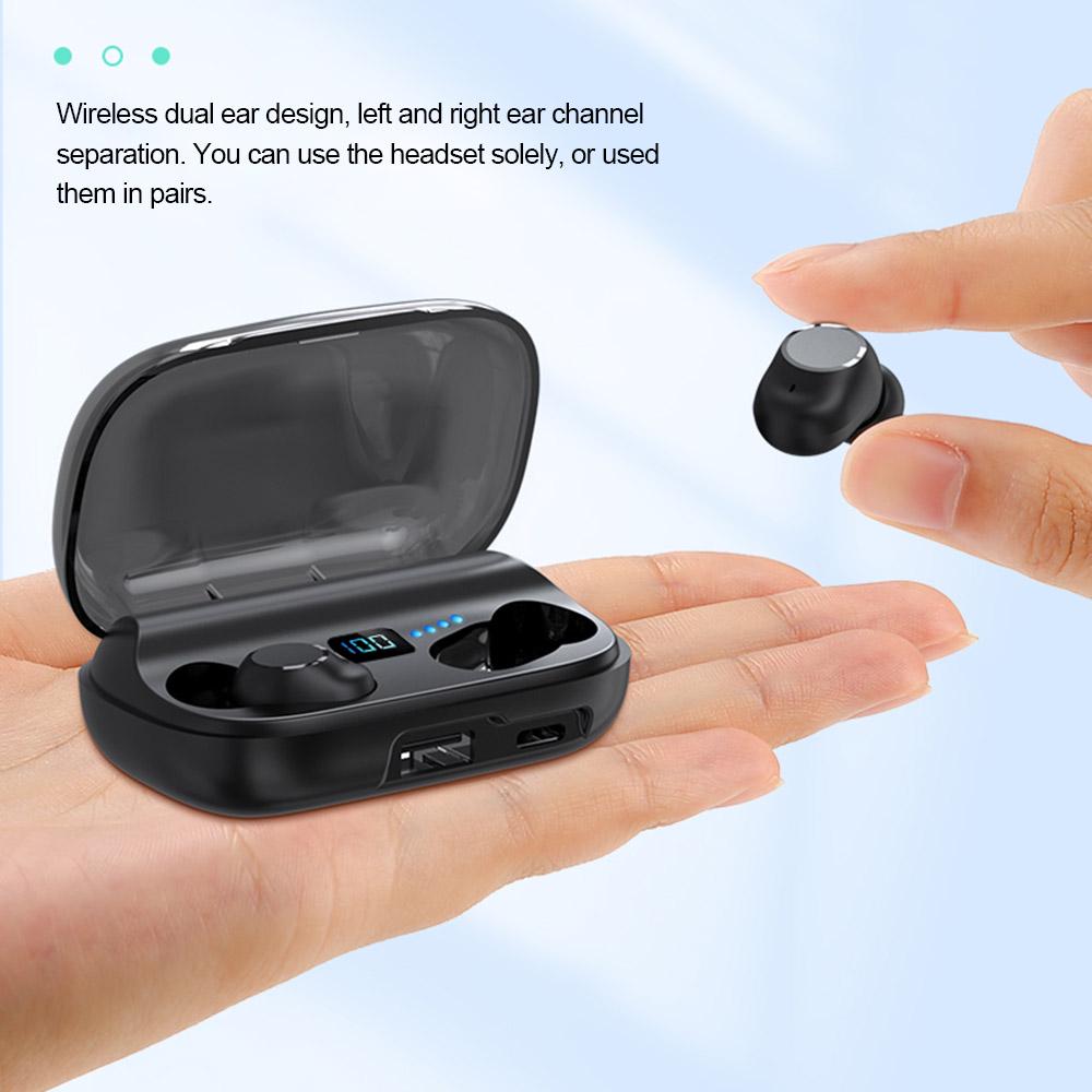Ikanzi x9 true wireless earbuds; Buy Js2 Wireless Headphones Tws Bluetooth 5 1 Earphones With Mic Sports Headsets Touch Control Music At Affordable Prices Free Shipping Real Reviews With Photos Joom