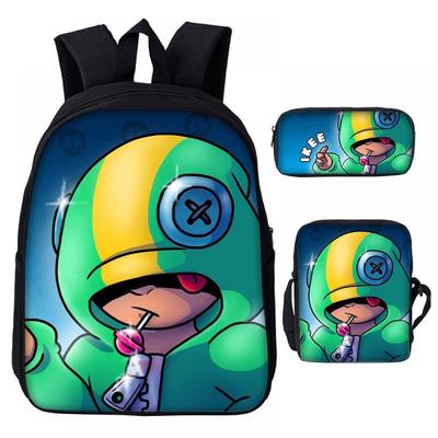 3 Pcs Backpacks 3d Printed Brawl Stars School Bags Boy And Girl Backpack Set Teenage Backpack Buy At A Low Prices On Joom E Commerce Platform