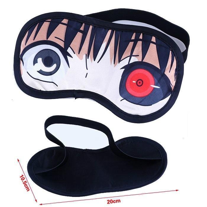 If so, you could be sleeping with your eyes. Anime Tokyo Ghoul Kaneki Ken Eyeshade Travel Sleeping Aid Eye Patch Masks Cosplay Buy At A Low Prices On Joom E Commerce Platform