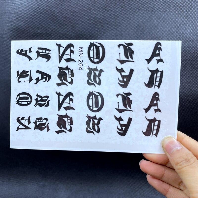 Buy Waterproof Temporary Tattoo Sticker English Letter Arabic Numerals Fake Tatto Flash Tatoo Hand Arm Finger Tato For Women Men Boy At Affordable Prices — Free Shipping, Real Reviews With Photos — Joom 800_x_800_jpg