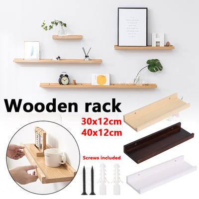 Wooden Iron Shelf Wall Hanging Industrial Modern Storage Shelves Rack Display Buy At A Low Prices On Joom E Commerce Platform
