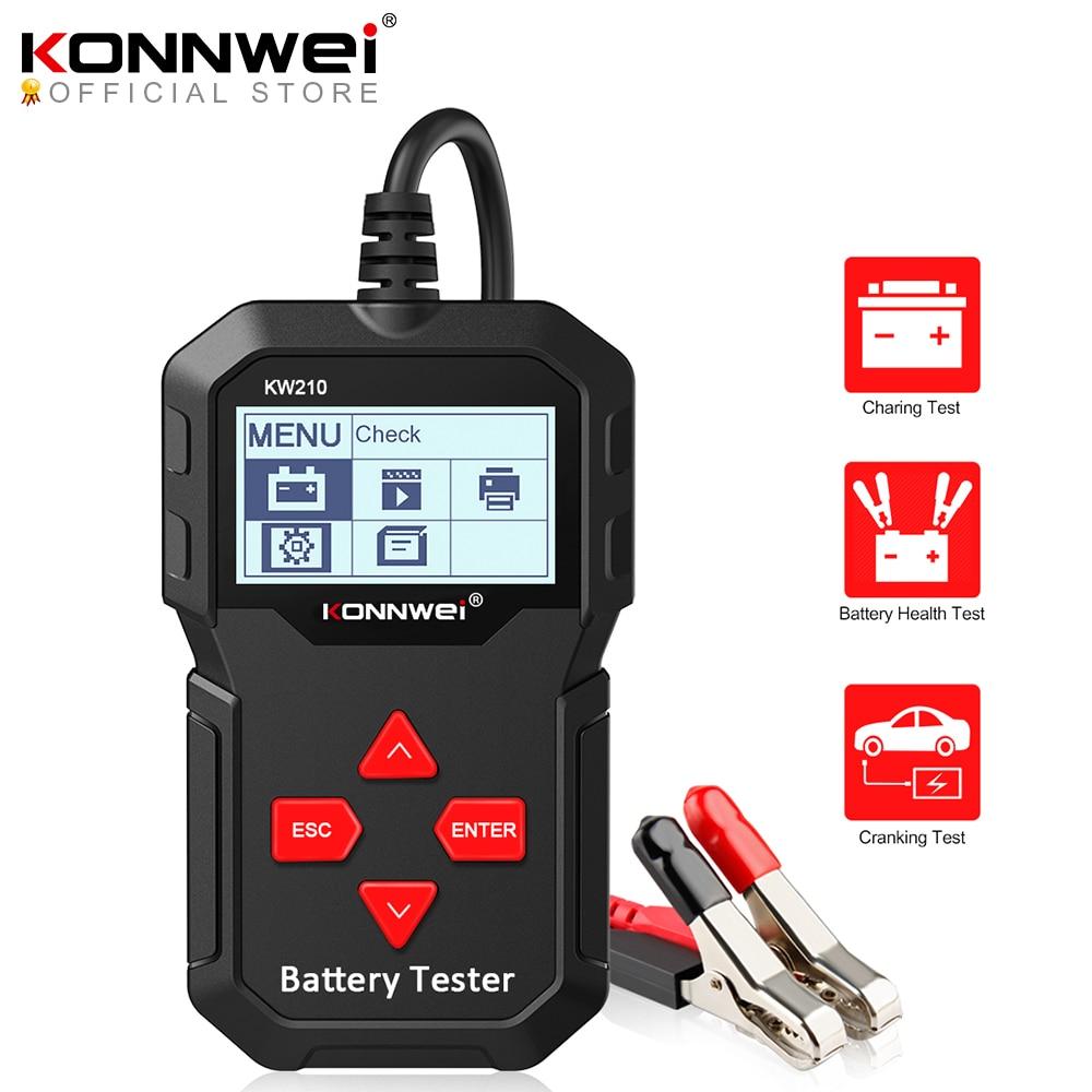 A battery is a hardware component that supplies power to a device, enabling that device to work without a power cord. Buy Konnwei Kw210 Automatic Smart 12v Car Battery Tester Auto Battery Analyzer 100 To 2000cca Cranking Car Battery Tester At Affordable Prices Free Shipping Real Reviews With Photos Joom
