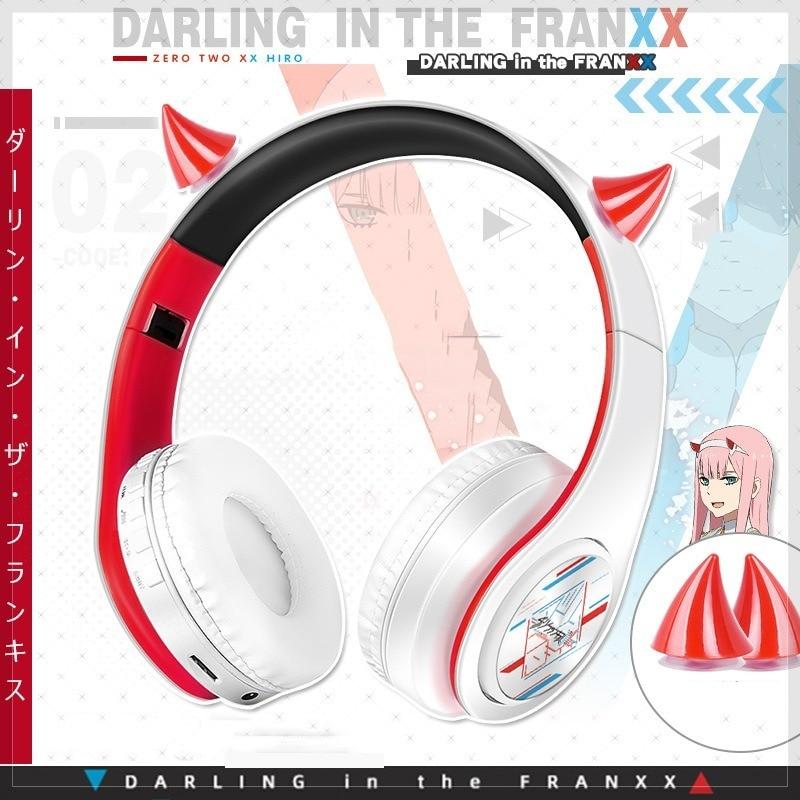 pics Anime Headset anime darling in der franxx wireless 2 in1 bluetooth headset zero two cosplay komfortable stereo faltbare gaming kopfhorer geschenk gunstig kaufen preis kostenlose lieferung echte bewertungen mit fotos joom
