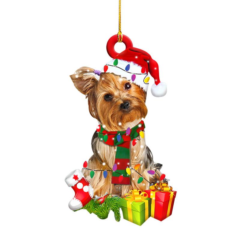 There is a long list of why dogs are such a wonderful companion to have, some of the reasons include their loyal nature, their loving disposition, and protective instincts. Buy Christmas Pendant Creative Family Dog Christmas Tree Hanging Pendant Christmas Decorations 2022 Family Creative Diy Gift At Affordable Prices Free Shipping Real Reviews With Photos Joom