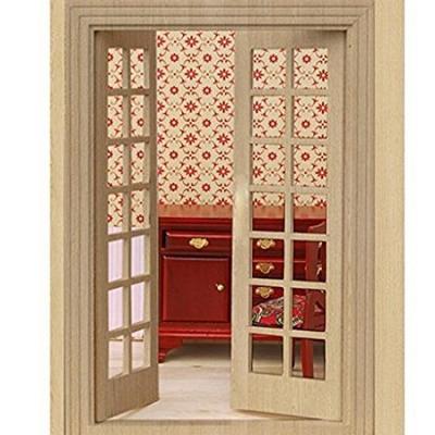 Buy 23 Wooden Window Frame With Glass French Doors White Esschert Design At Affordable Price From 2 Usd Best Prices Fast And Free Shipping Joom