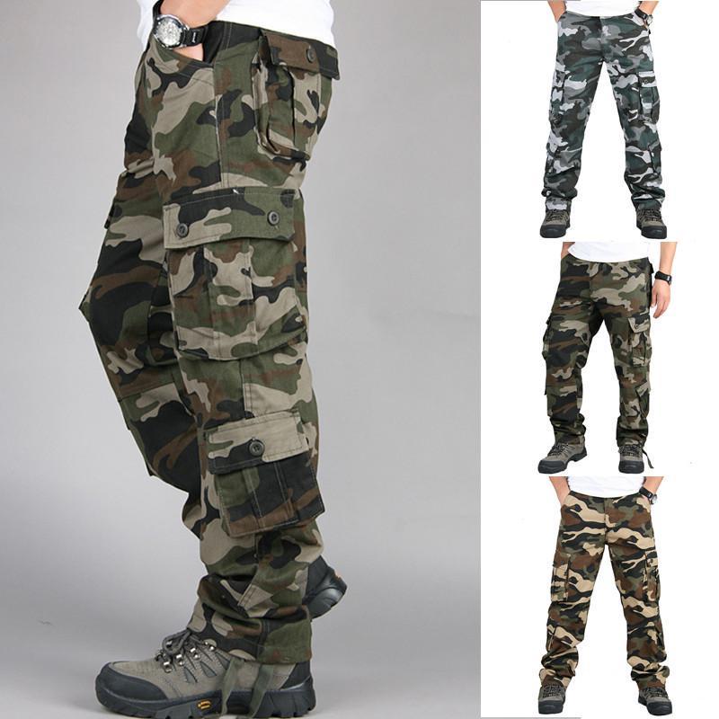 These camouflage cargo pants options give you grandeur and value for money. Buy Mens Camo Army Military Combat Trousers Multi Pocket Work Cargo Pants Outdoor At Affordable Prices Free Shipping Real Reviews With Photos Joom