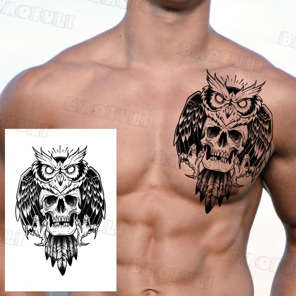 Cool Halloween Scar Temporary Tattoos For Men Women Realistic Lion Owl Clown Fake Tattoo Sticker Waterproof Face Arm Tattoo Acquista In Modo Economico — Spedizione Gratuita, Recensioni Reali Con Foto — Joom 1024_x_1024_jpg