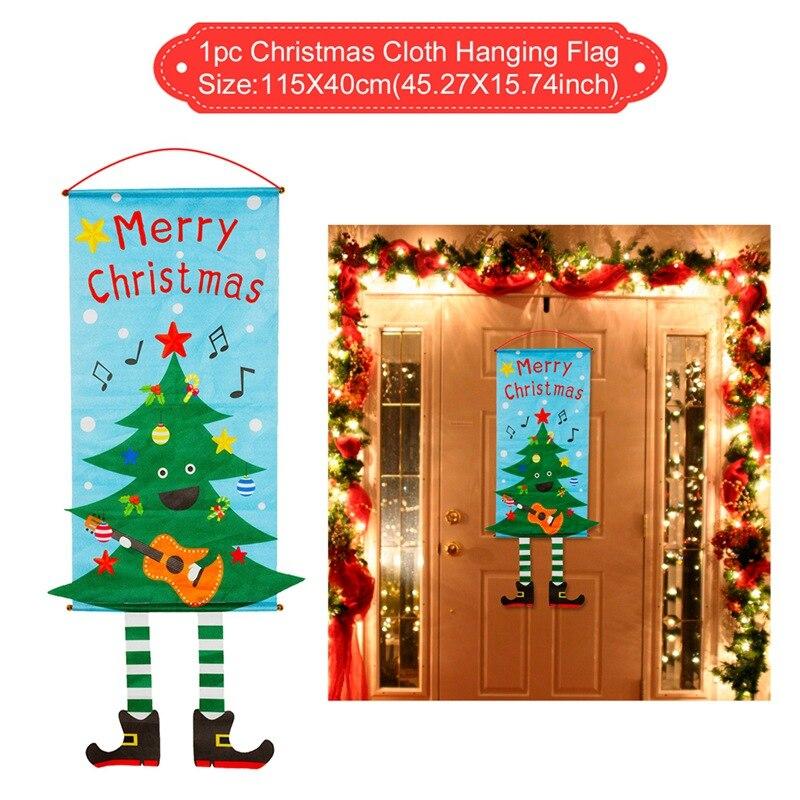 01/12/2021 · fasten it to the center of the wreath and hang on your front door for a cute but classic christmas decoration. Buy Christmas Door Hanging Flag Merry Christmas Decor For Home Christmas Ornaments Cristmas Navidad Xmas Gifts New Year 2022 At Affordable Prices Free Shipping Real Reviews With Photos Joom