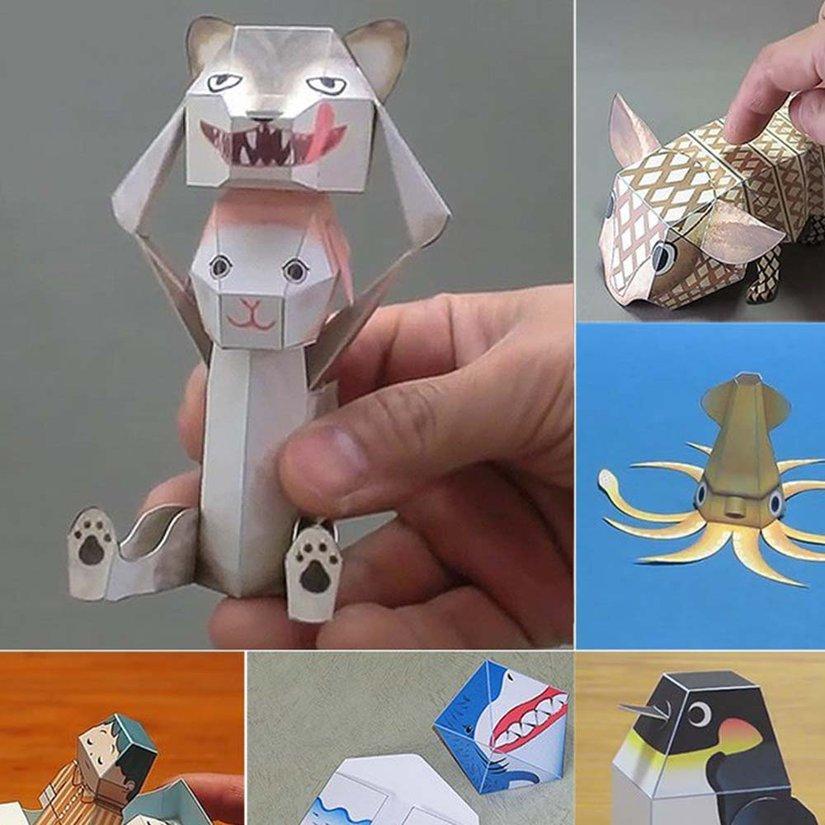 Japanese Themed Paper Craft - Shogi Japanese Chess Games Educational Paper Craft Canon Creative Park /