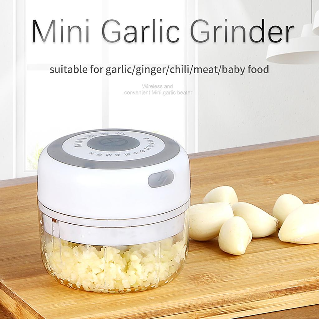 Find a great collection of unique kitchen gadgets and helpers at great prices. Buy Mini Garlic Grinder Electric Garlic Chopper Kitchen Gadgets Vegetable Blender At Affordable Prices Free Shipping Real Reviews With Photos Joom