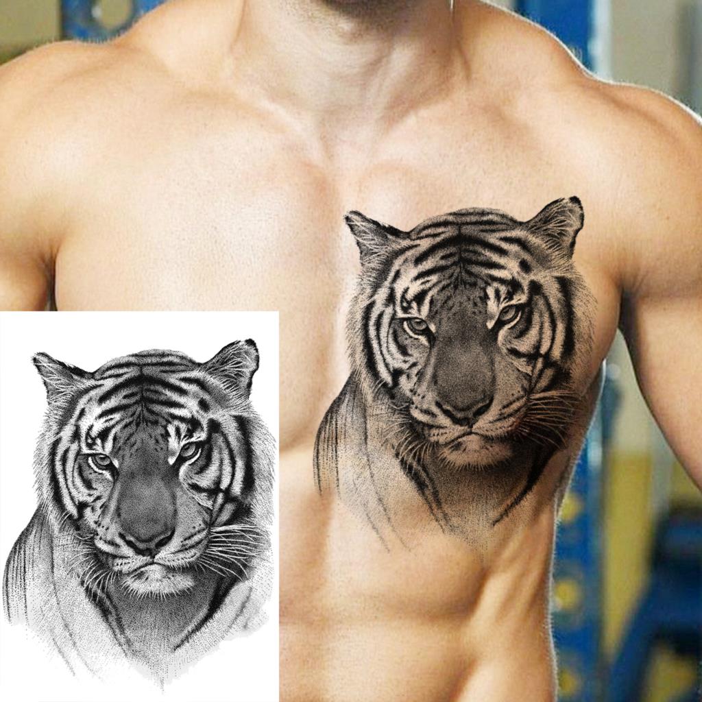 Buy Watercolor Lion Butterfly Temporary Tattoos For Men Women Tiger Wolf Skull Pirate Anchor Fake Tattoo Sticker Chest Arm Tatoos At Affordable Prices — Free Shipping, Real Reviews With Photos — Joom 1024_x_1024_jpg