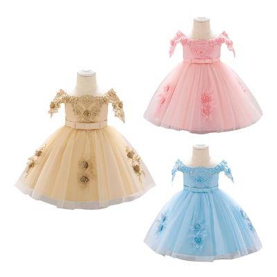 6m 3t Baby Kid Girls Flower Beads Mesh Wedding Birthday Tutu Princess Dress Buy At A Low Prices On Joom E Commerce Platform
