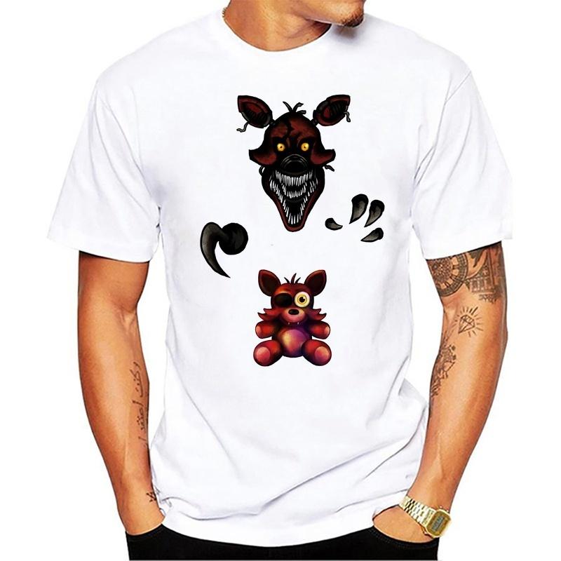 images Fnaf 4 Nightmare Foxy Plush latest fashion men s five nights at freddy s fnaf 4 nightmare foxy plush funny print casual sho