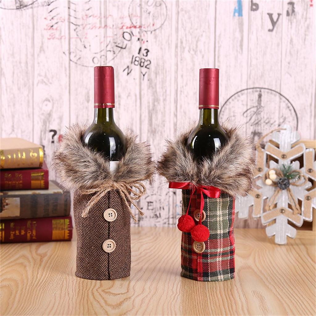 When you purchase through links on our site, we may. Buy Christmas Sweater Wine Bottle Clothes Coat Design Decorative Linen Bottle Sleeve Wine Bottle Sweater For Christmas Gifts 2pcs At Affordable Prices Free Shipping Real Reviews With Photos Joom
