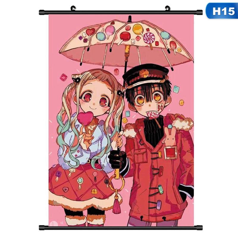 buy anime toilet bound hanako kun character print vertical painting bedroom living room wall art decoration poster at affordable prices free shipping real reviews with photos joom