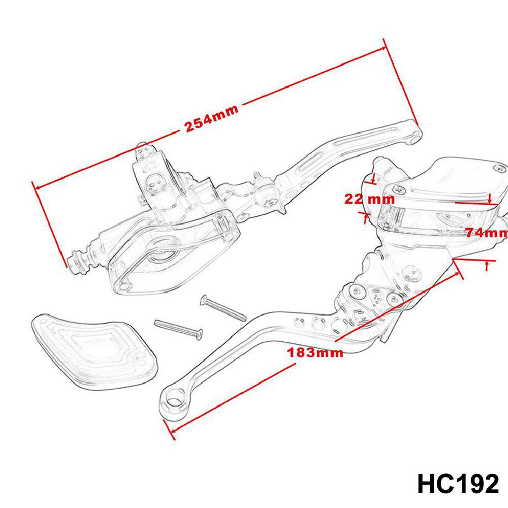 Of all systems on your vehicle, the brake system could be the most important. Buy 1 Pair Universal Motorcycle Hydraulic Brake Clutch Master Cylinder Reservoir Lever At Affordable Prices Free Shipping Real Reviews With Photos Joom