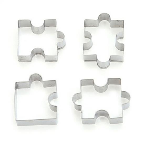 Juego de 4 unids/set de cortador de galletas de acero inoxidable con forma de rompecabezas, molde para galletas, postre, utensilios para hornear, molde para . 4pcs Set Galleta De Acero Inoxidable Puzzle Forma Cortador De Galletas Set Diy Moldes De Galletas Comprar A Buen Precio Entrega Gratuita Resenas Reales Con Fotos Joom