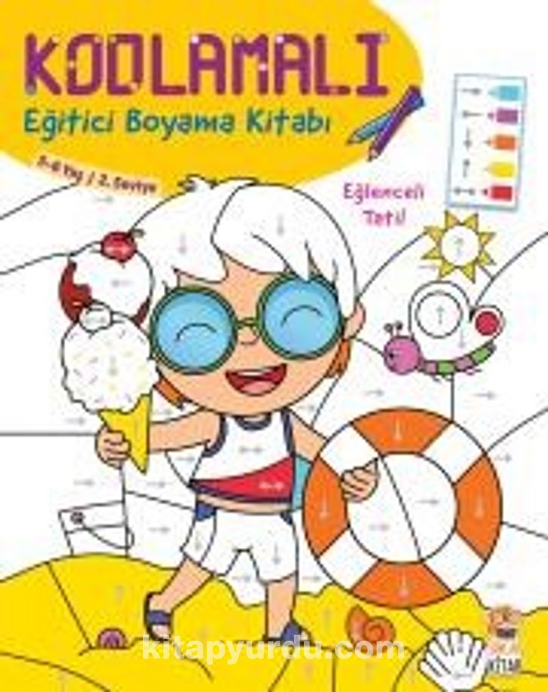 Size en uygununu bulmak için aliexpress'teki en iyi anime boyama&nbsp;. Kodlamali Egitici Boyama Kitabi Eglenceli Tatil 5 6 Yas 2 Seviye Kolektif Kitapyurdu Com