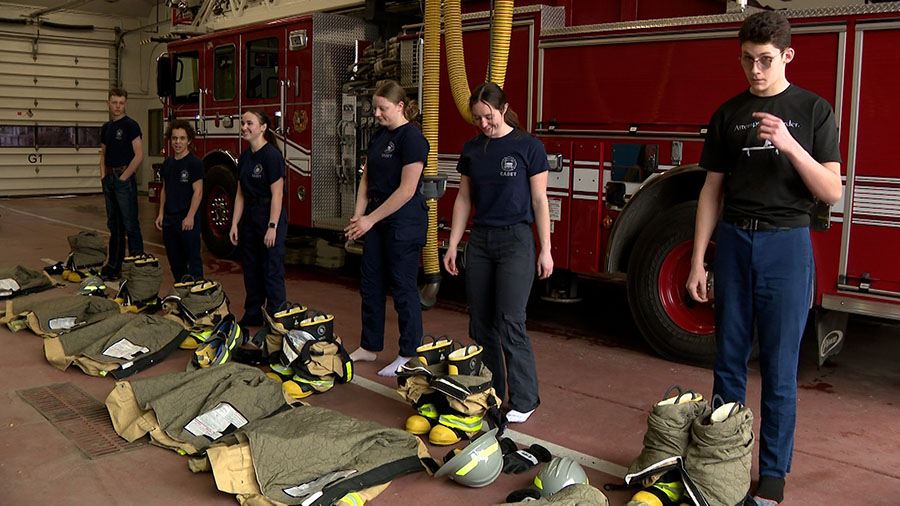 Utah High Schoolers Get Hands On Firefighting Experience Through Orem