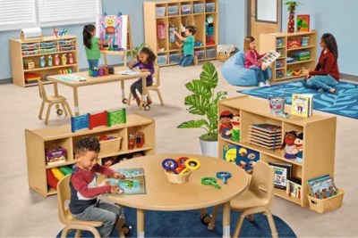 Complete Classrooms For Learning Commons Lakeshore - Best Colorful Textures in 8K