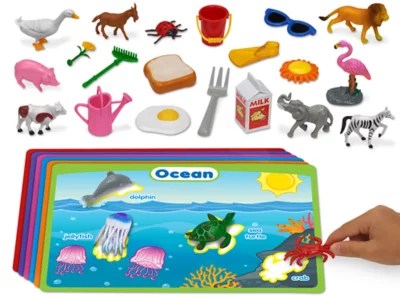 Category Sorting Activity Box At Lakeshore Learning - Sunset Pattern Collection - Mobile Quality