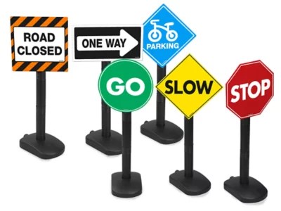 Signs : Keep It Safe Traffic Signs At Lakeshore Learning