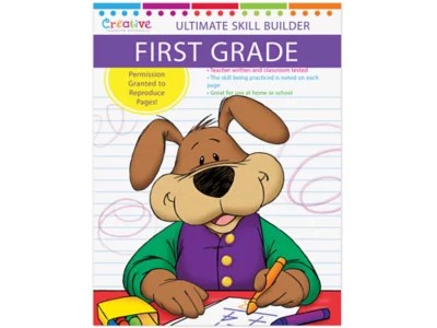 Ultimate First Grade Skill Builder Workbook - 4K Ocean Pictures for Desktop