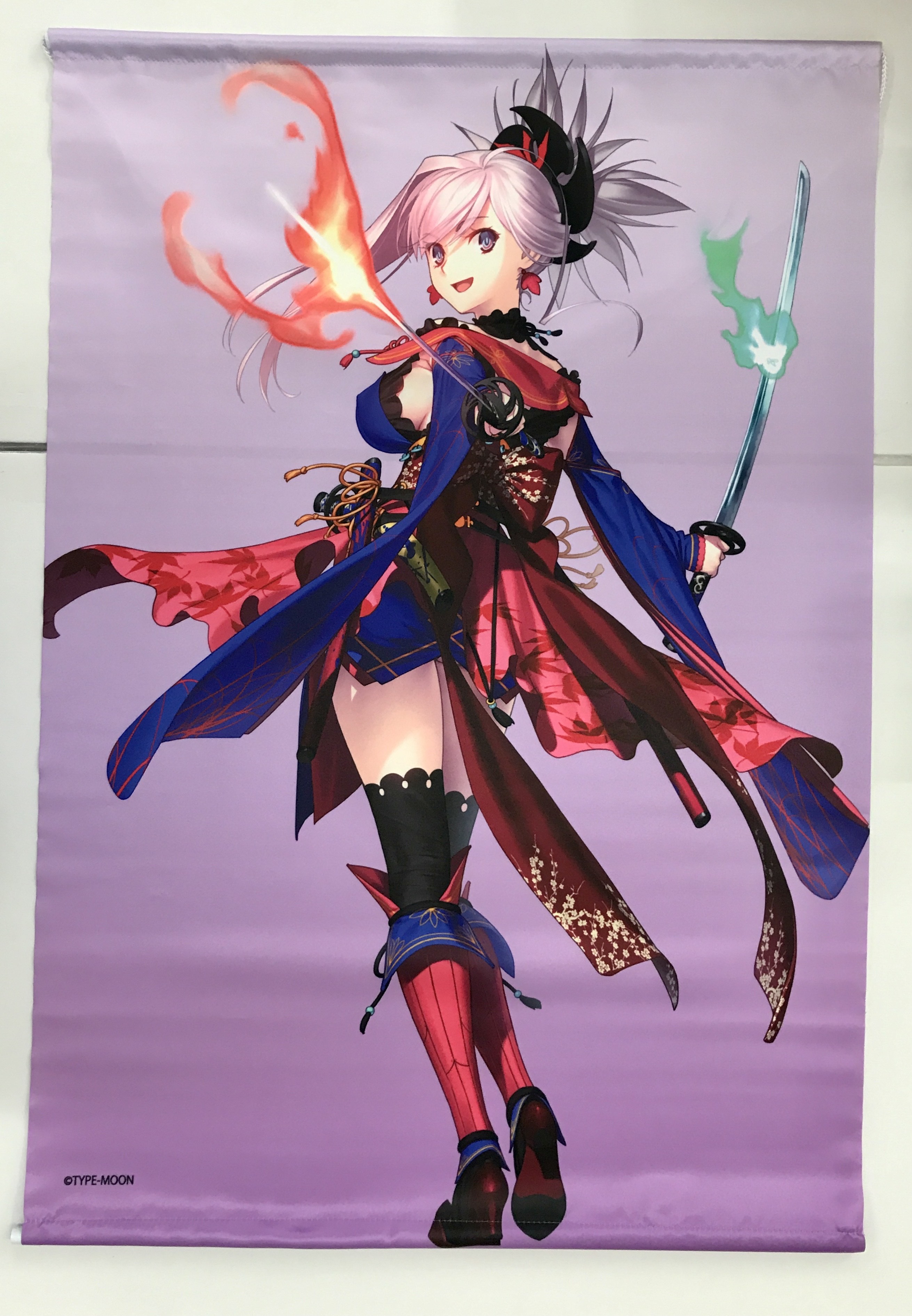 FateGrand Order TYPE-MOONエース 表紙イラスト B2タペストリー TYPE-MOONエース VOL.12 宮本武蔵(セイバー)  ﾌｪｲﾄｸﾞﾗﾝﾄﾞｵｰﾀﾞｰﾀｲﾌﾟﾑｰﾝｴｰｽﾋｮｳｼｲﾗｽﾄB2ﾀﾍﾟｽﾄﾘｰﾀｲﾌﾟﾑｰﾝｴｰｽﾀﾞｲ12ｶﾝﾐﾔﾓﾄﾑｻｼ グッズ  タペストリー タペストリー(一般)  アニメグッズ・ゲーム・同人誌の中古販売 ...