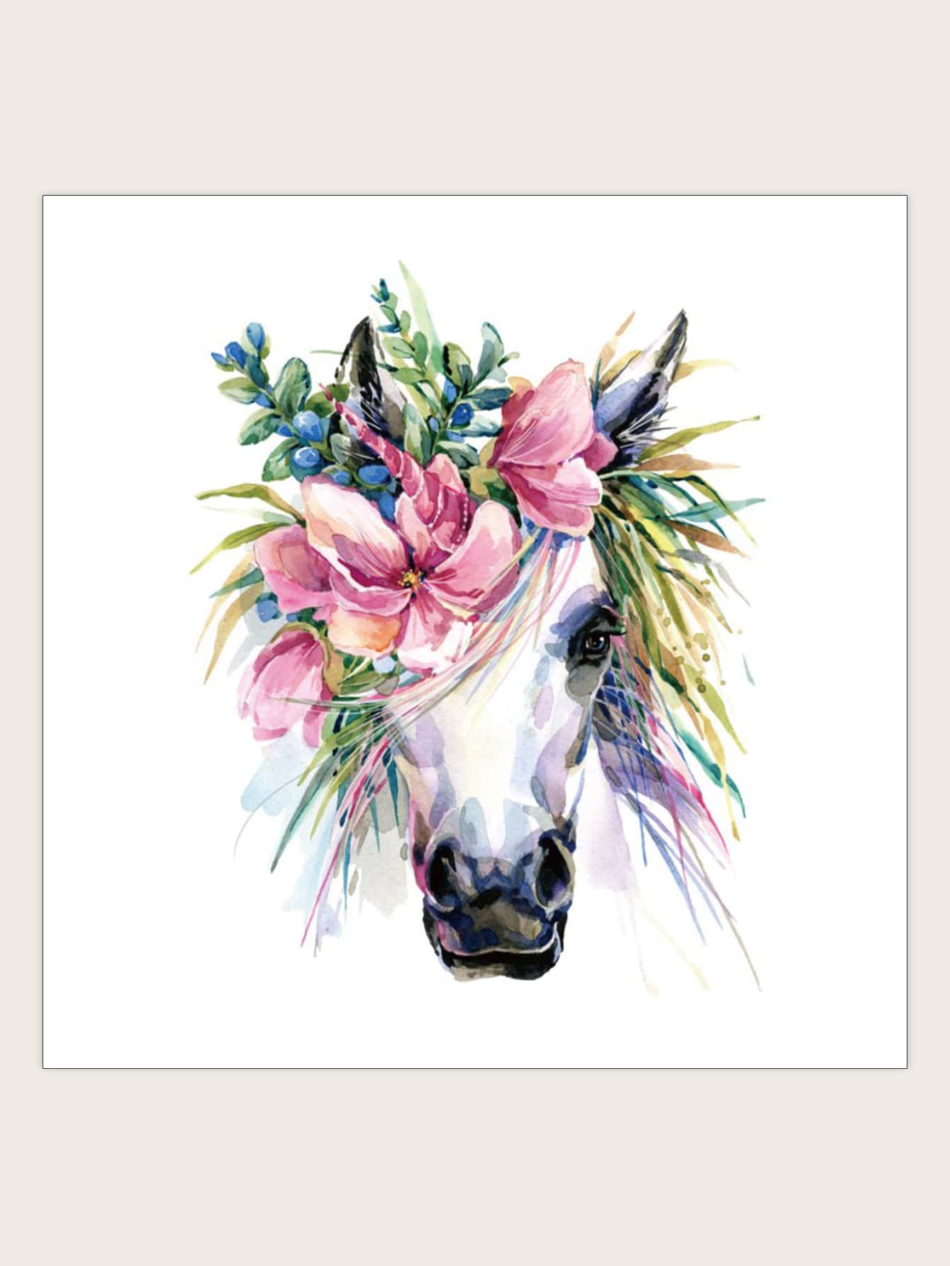 1Sheet Watercolor Unicorn Tattoo Sticker | Shein Eur 1785_x_1340_webp