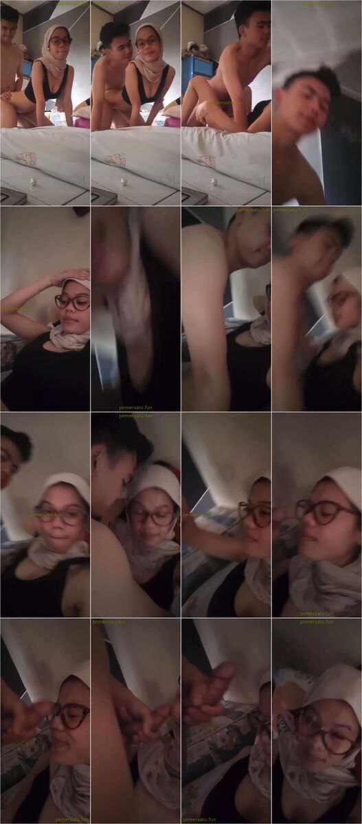 livia hijab kacamata mantap ngewe sama pacar (6)