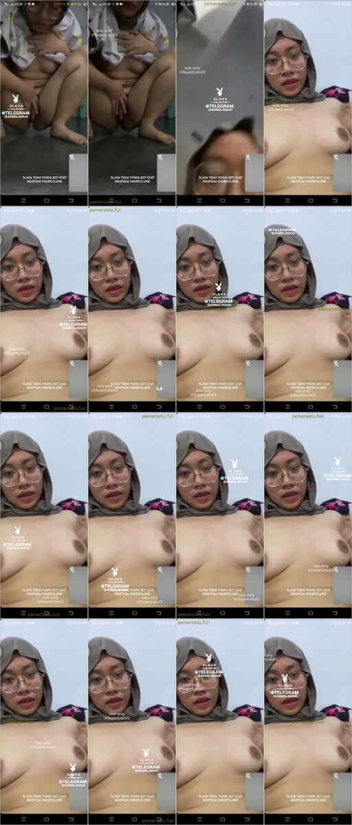 hijab ayuni hijab kacamata manis colmek ketek item (4)