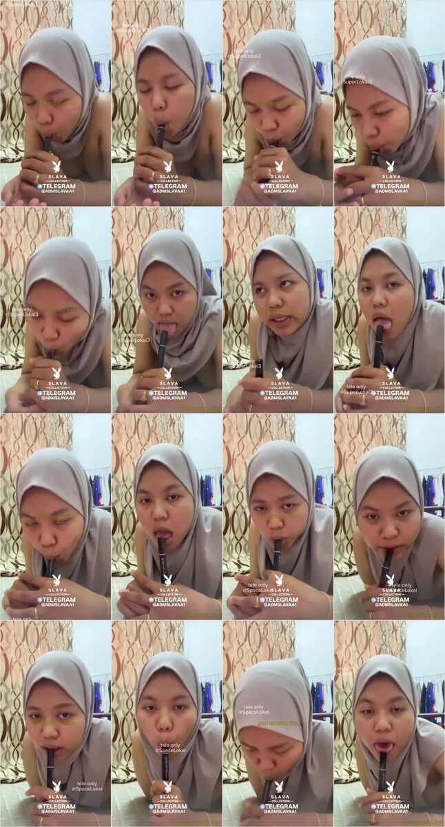nur slave hijab montok 18yo colok memek (2)