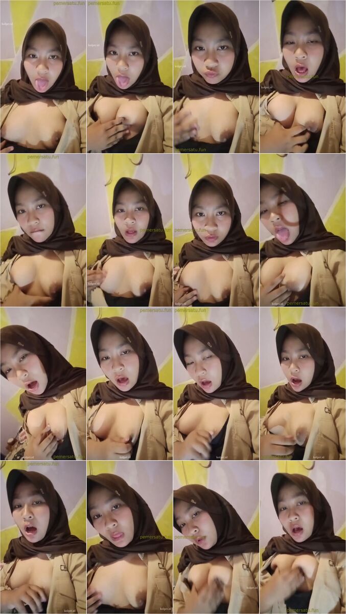 wawa purwokerto 18yo seragam pramuka hijab colmek (19)