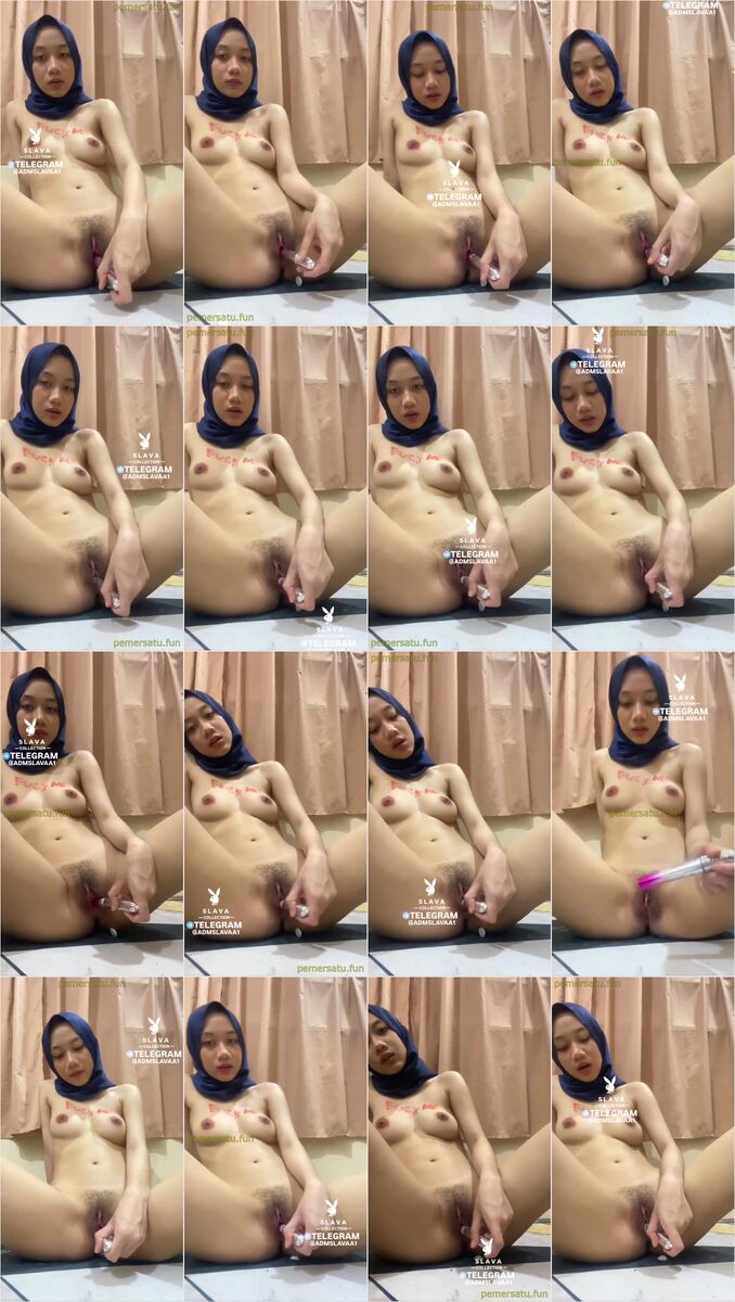 hijab biru cakep colmek update (6)