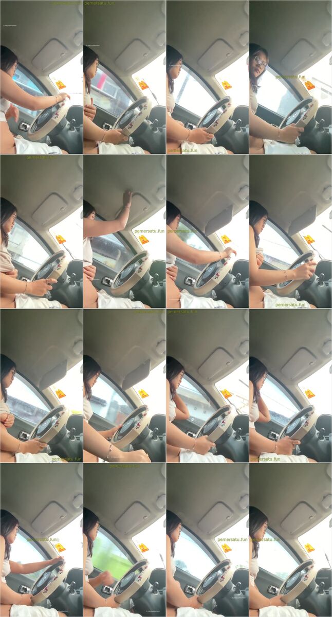 mahasiswi makasar tiktoker eksib pamer memek saat nyetir (2)