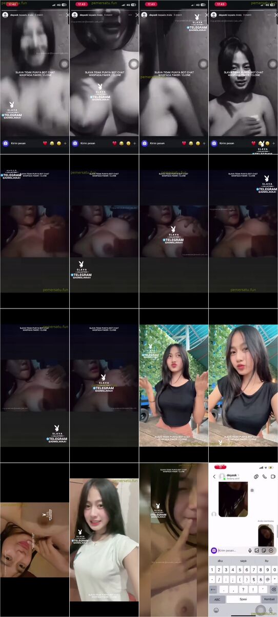 kompilasi deyask cakep 18yo toket mengkal