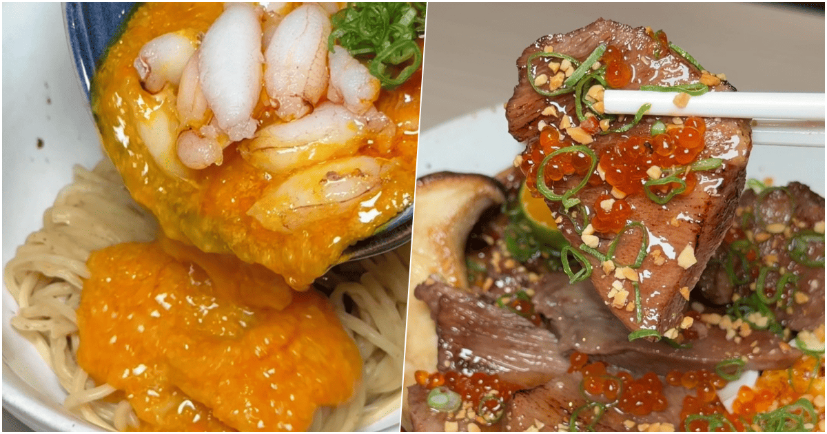 【恆溫】心中第一名的松露蟹黃拌麵，還有牛肉拌飯、限量牛舌飯！菜單