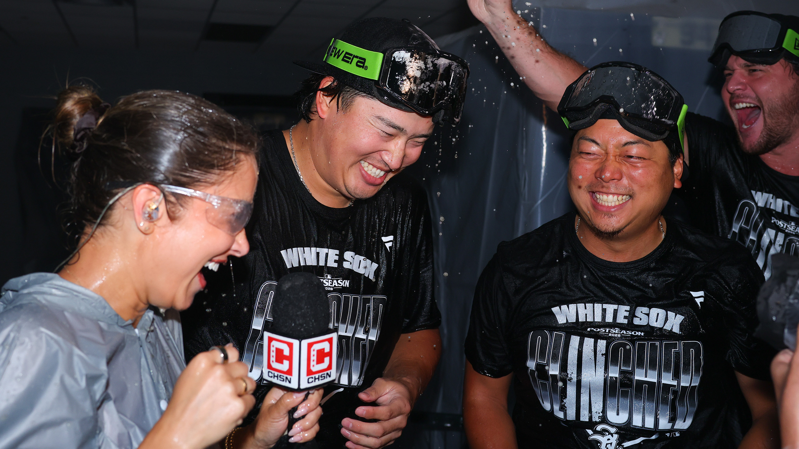 Munetaka Murakami celebrates playoff clinch Munetaka Murakami celebrates playoff clinch