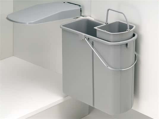 Hailo Mulleimer Kuche Einbau Ab 40 Cm Schrank 2 Fach Abfalleimer